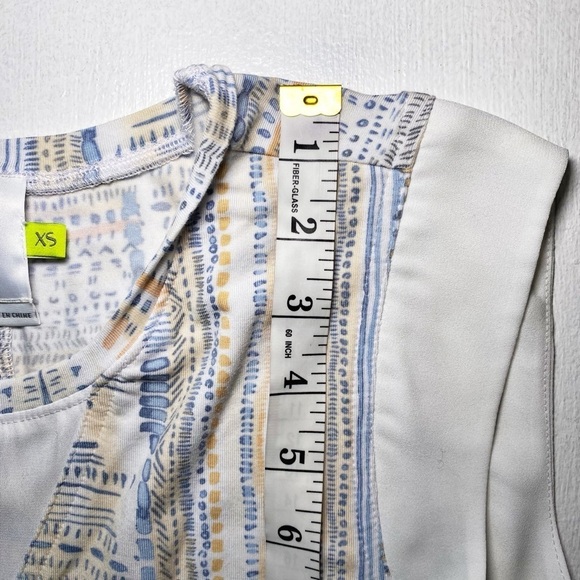 Lysse Soft Modal Blend Mixed Media Fabric Short Sleeve Top - Picture 11 of 14